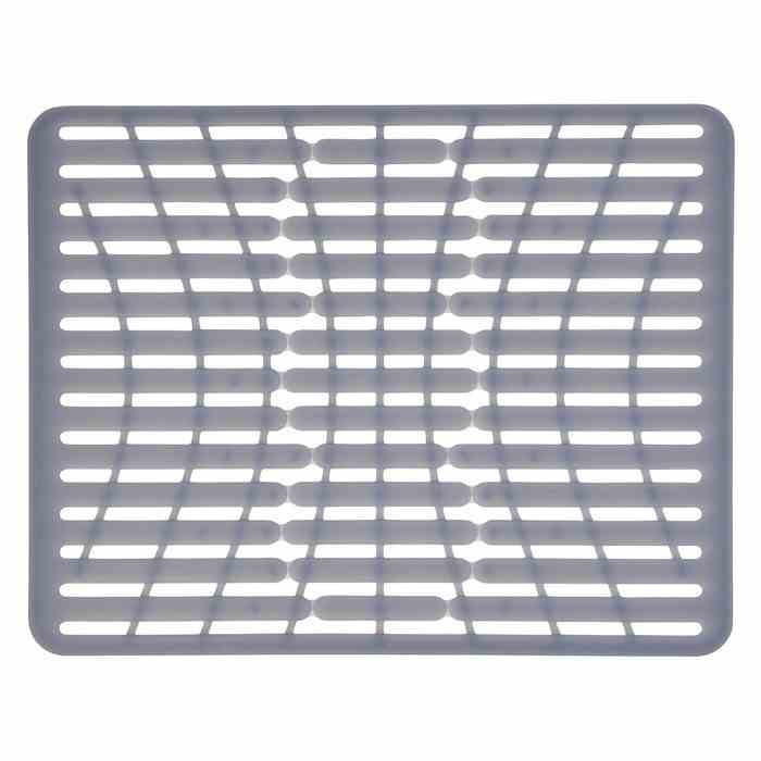 Mata do zlewu 28x32cm  Silikon szara GoodGrips / OXO
