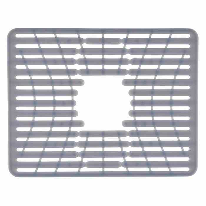 Mata do zlewu 28x32cm  Silikon szara GoodGrips / OXO