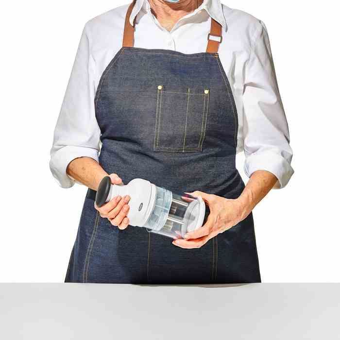 Rozdrabniacz okrągły biały, Good Grips / OXO