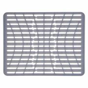 Mata do zlewu 32x41cm  silikon szara GoodGrips / OXO