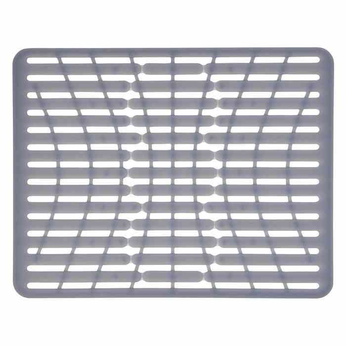Mata do zlewu 32x41cm  silikon szara GoodGrips / OXO