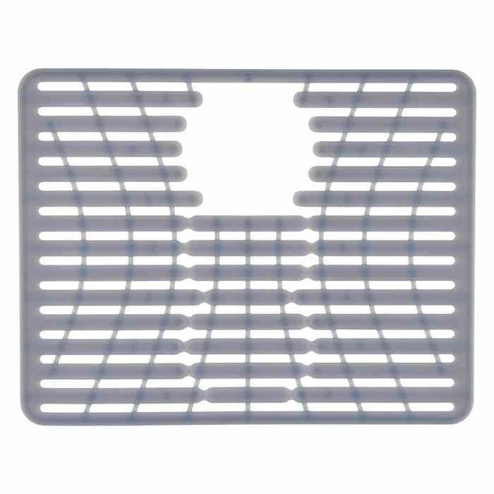 Mata do zlewu 32x41cm  silikon szara GoodGrips / OXO