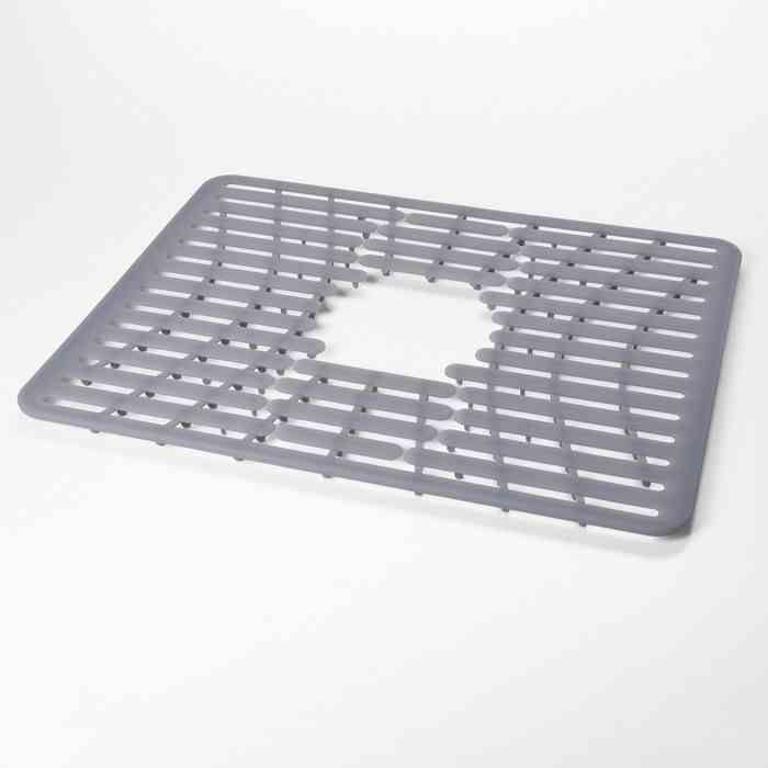 Mata do zlewu 32x41cm  silikon szara GoodGrips / OXO