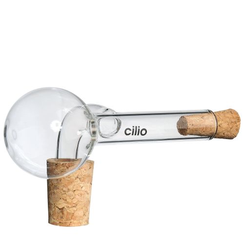 Nalewak z dozownikiem, szkło borokrzemowe/korek, 20 ml Preciso / Cilio