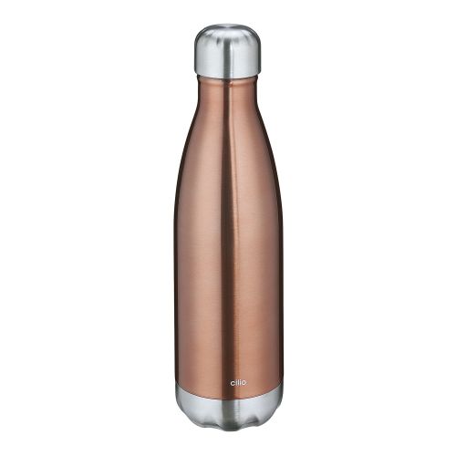 Butelka termiczna, stal nierdzewna, kolor miedziany, 0,5 l  / Cilio