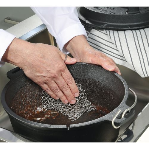 Myjka stalowa, 14 x 12 cm BBQ / Kuchenprofi