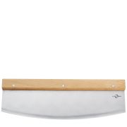 Nóż do pizzy, stal nierdzewna/drewno bukowe, 32 cm  / Kuchenprofi