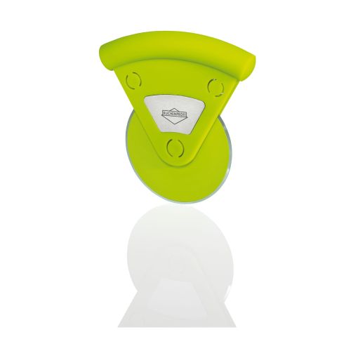 Nóż do pizzy, śred. 7,5 cm, zielony  / Kuchenprofi