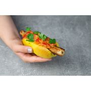 Forma na 5 bułek do hot dogów, 29,5 x 16 cm, brązowa FlexiForm / Lurch