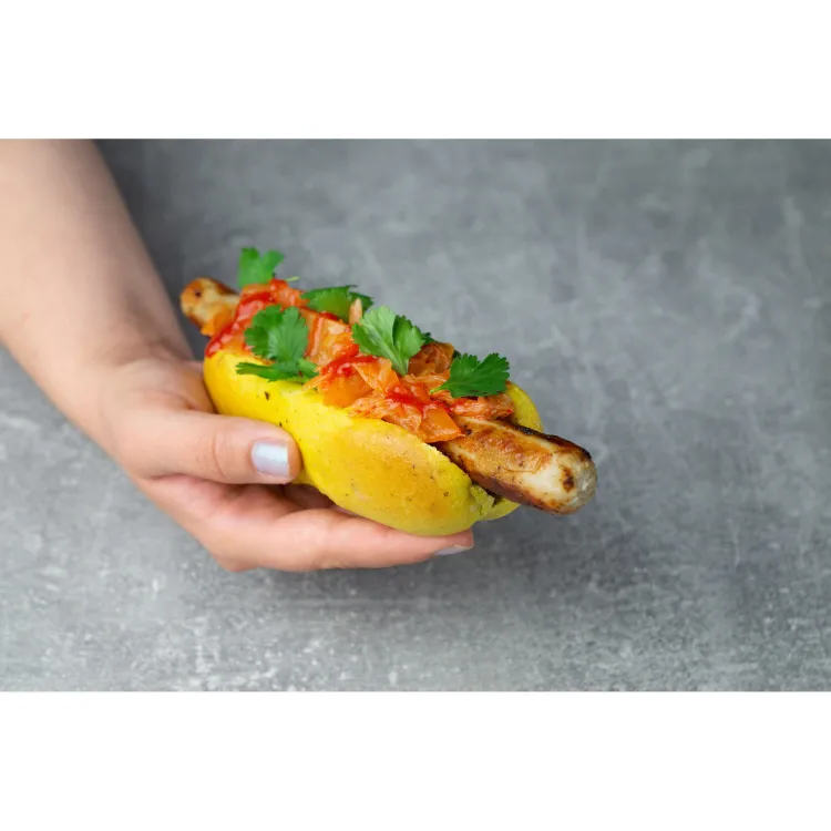 Forma na 5 bułek do hot dogów, 29,5 x 16 cm, brązowa FlexiForm / Lurch