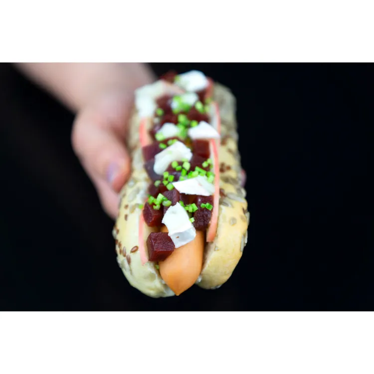 Forma na 5 bułek do hot dogów, 29,5 x 16 cm, brązowa FlexiForm / Lurch