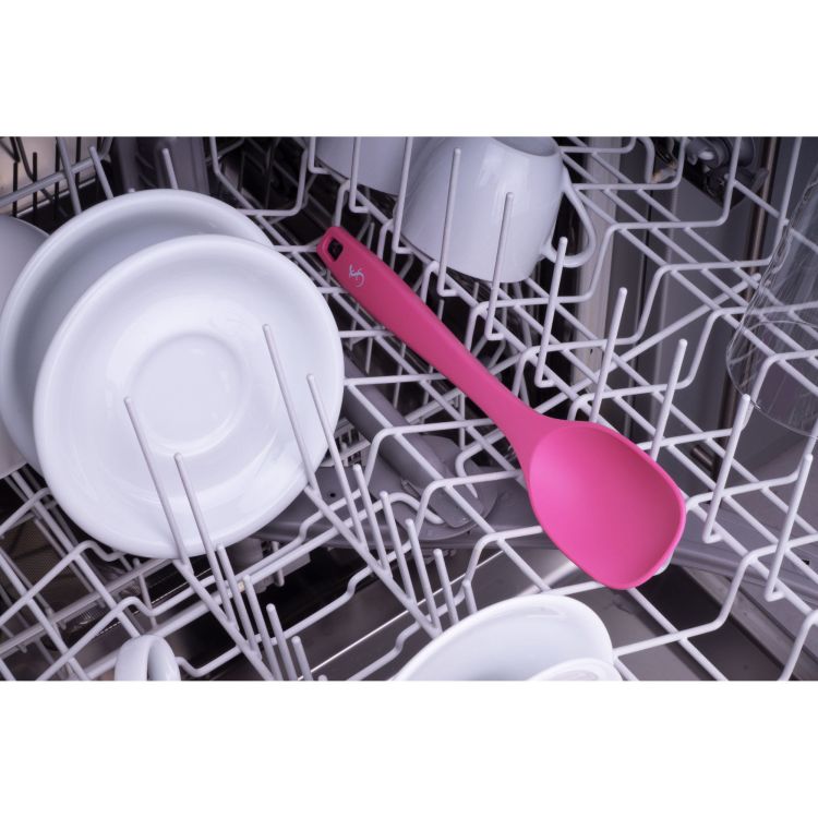 Uniwersalna łyżka kuchenna, silikon, 28 cm, różowa Smart Tools / Lurch