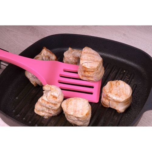 Łopatka kuchenna, silikon, 32,5 cm, różowa Smart Tools / Lurch