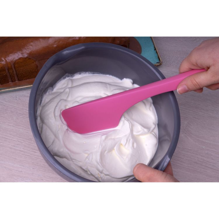 Szpatułka kuchenna, silikon, 28 cm, różowa Smart Tools / Lurch