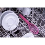Wąska trzepaczka, silikon, 28 cm, różowa Smart Tools / Lurch