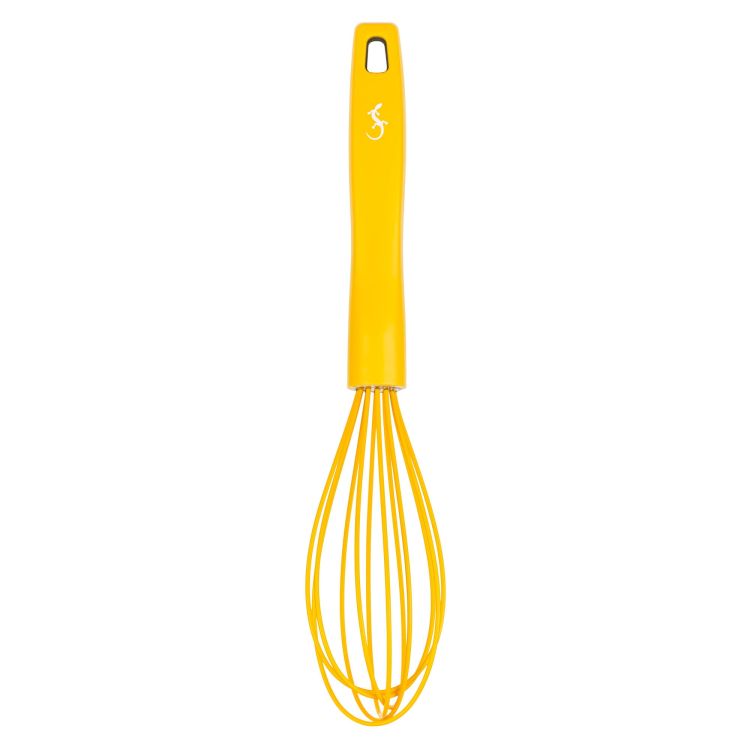 Wąska trzepaczka, silikon, 28 cm, żółta Smart Tools / Lurch
