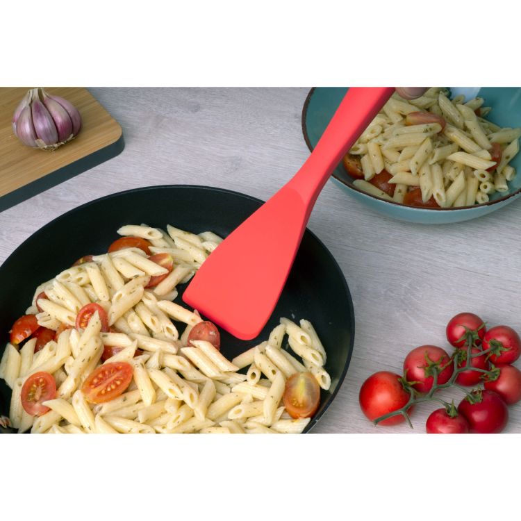 Szpatułka kuchenna, silikon, 28 cm, czerwona Smart Tools / Lurch