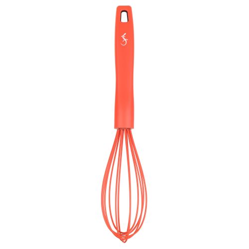 Wąska trzepaczka, silikon, 28 cm, czerwona Smart Tools / Lurch