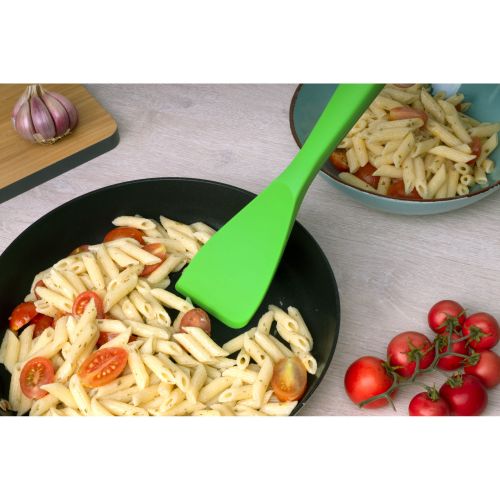 Szpatułka kuchenna, silikon, 28 cm, zielona Smart Tools / Lurch