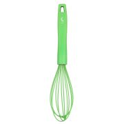 Wąska trzepaczka, silikon, 28 cm, zielona Smart Tools / Lurch