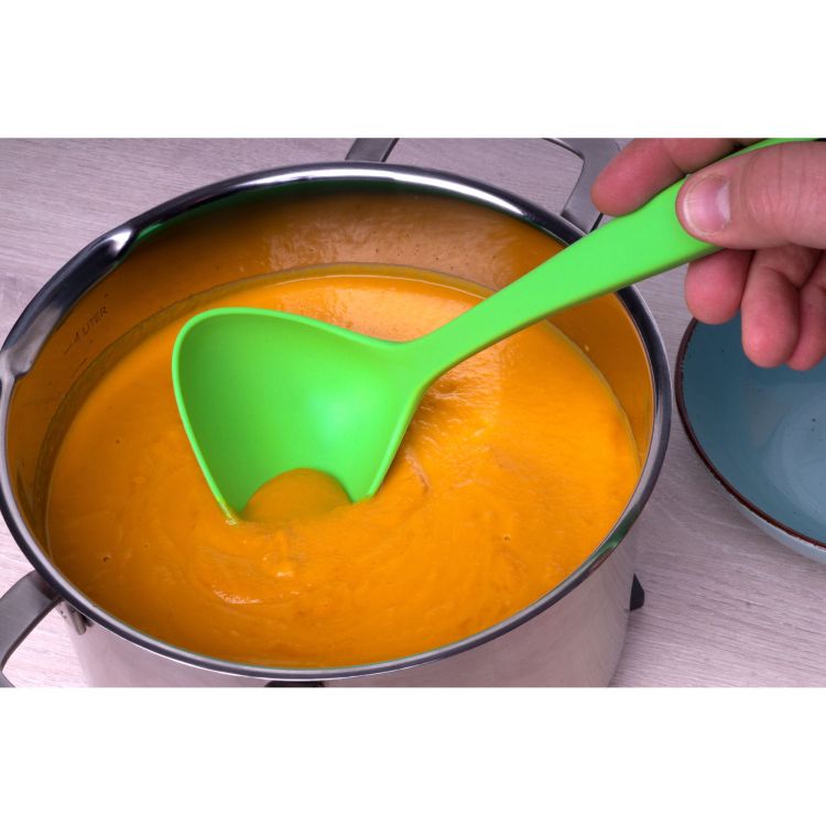 Chochla, silikon, 28 cm, zielona Smart Tools / Lurch