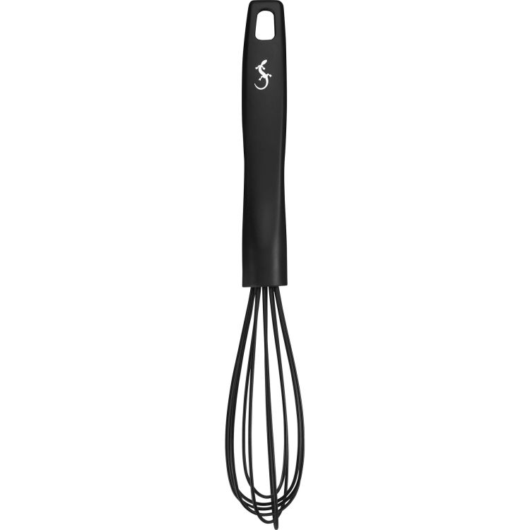 Wąska trzepaczka, silikon, 28 cm, czarna Smart Tools / Lurch