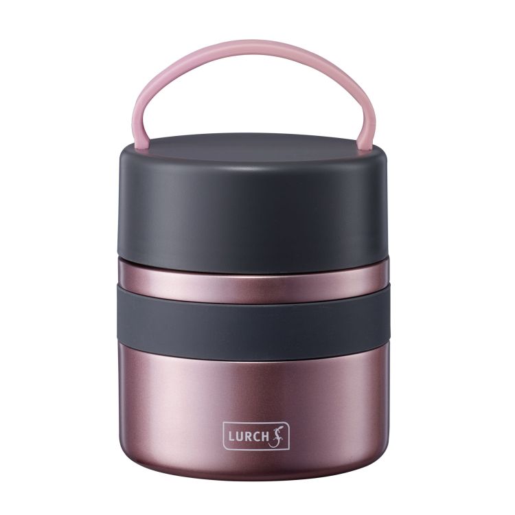 Pojemnik termiczny, śred. 10,5 x 18,5 cm, 0,5 l, różowe złoto Iso-Pot 2.0 / Lurch