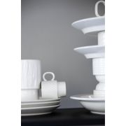 Talerz, biały, ceramika, śred. 27,5 cm Coffee & More / Sagaform