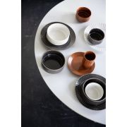Talerz, biały, ceramika, śred. 27,5 cm Coffee & More / Sagaform