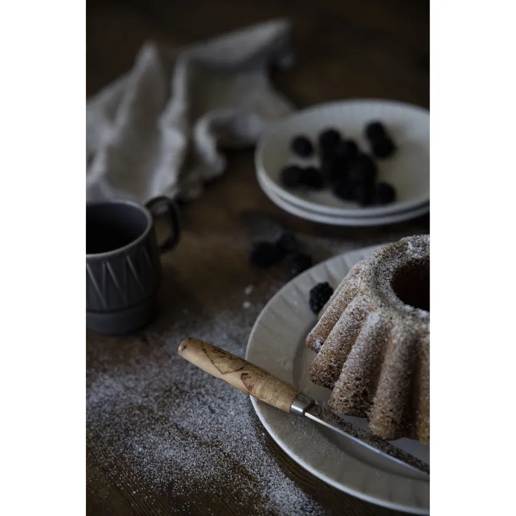 Talerz, biały, ceramika, śred. 27,5 cm Coffee & More / Sagaform