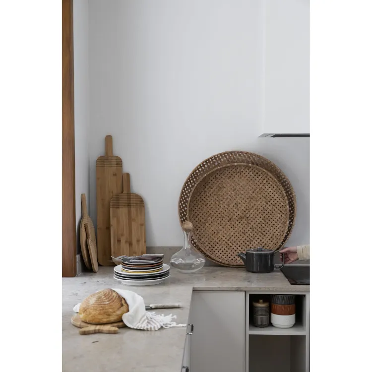 Talerz, biały, ceramika, śred. 27,5 cm Coffee & More / Sagaform