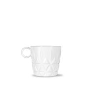 Zestaw filiżanek piknikowych, 4 szt., biały akryl, 0,2 l, śred. 8 x 8 cm Outdoor Eating / Sagaform