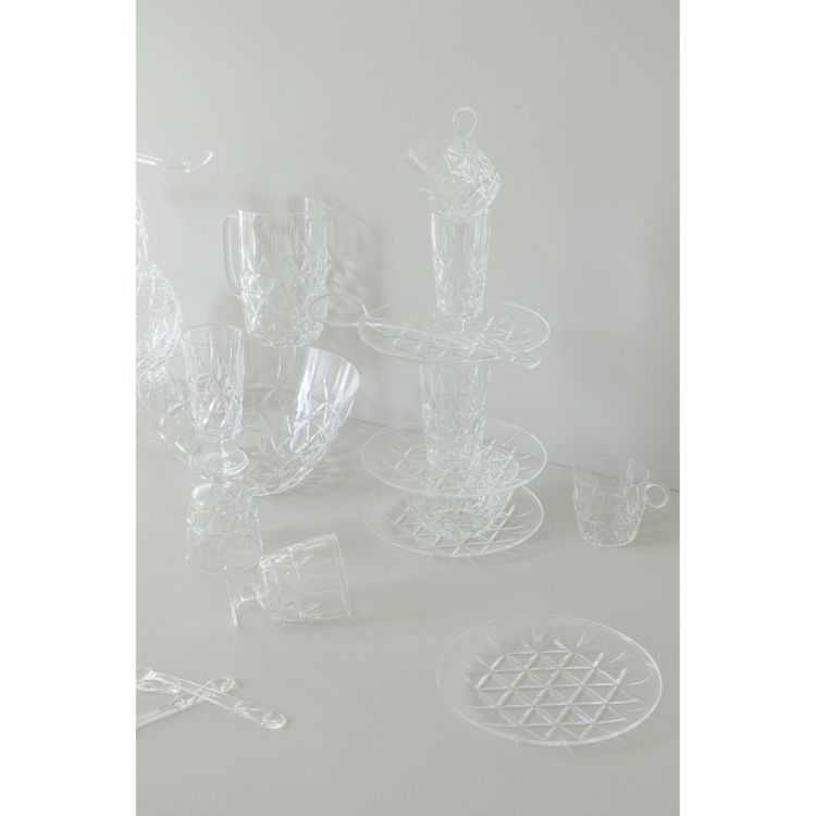 Zestaw filiżanek piknikowych, 4 szt., przezroczysty akryl, 0,2 l, śred. 8 x 8 cm Outdoor Eating / Sagaform