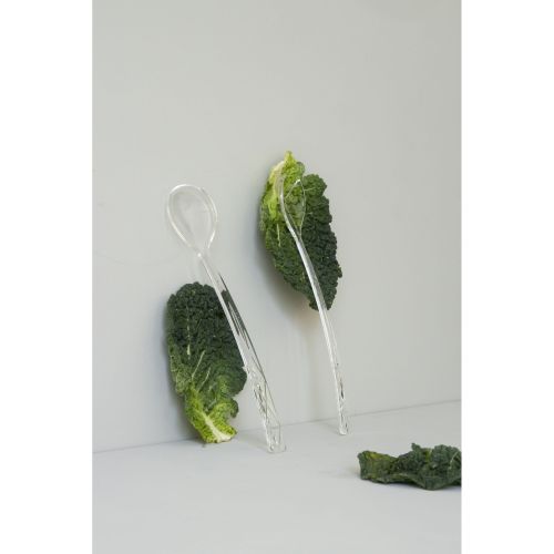 Piknikowe sztućce do sałaty, 2 el., przezroczysty akryl, 26,5 cm Outdoor Eating / Sagaform