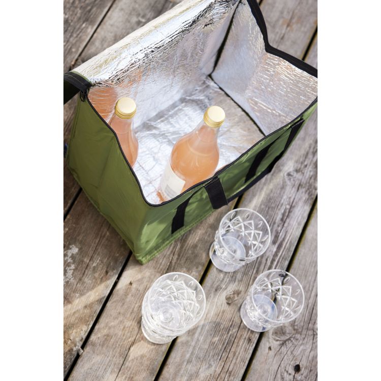 Torba termiczna, 34 x 22 x 18 cm, 6,3 l, zielona Outdoor Eating / Sagaform