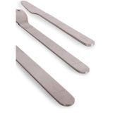 Zestaw sztućców w etui, 3 el., 18 cm, stal nierdzewna/tworzywo sztuczne Outdoor Eating / Sagaform