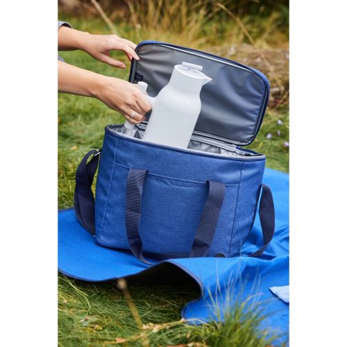 Torba termiczna city, rpet, 34 x 24 x 28 cm, 20 l, niebieska Outdoor Eating / Sagaform