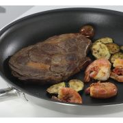 Patelnia z powłoką nieprzywierającą, śred. 28 cm, stal nierdzewna 18/0 VULCANO CLASSIC / Spring