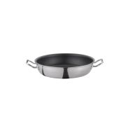 Patelnia do serwowania z powłoką nieprzywierającą, śred. 24 cm, stal nierdzewna 18/0 VULCANO CLASSIC / Spring