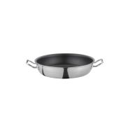 Patelnia do serwowania z powłoką nieprzywierającą, śred. 28 cm, stal nierdzewna 18/0 VULCANO CLASSIC / Spring