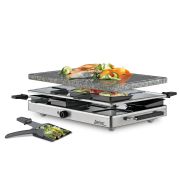 Raclette/grill stołowy, dla 8 os., granitowa płyta grillowa, 47,5 x 27 x 14 cm RACLETTE8 CLASSIC / Spring