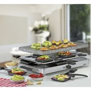 Raclette/grill stołowy, dla 8 os., granitowa płyta grillowa, 47,5 x 27 x 14 cm RACLETTE8 CLASSIC / Spring
