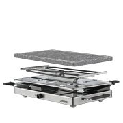Raclette/grill stołowy, dla 8 os., granitowa płyta grillowa, 47,5 x 27 x 14 cm RACLETTE8 CLASSIC / Spring