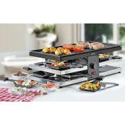 Raclette/grill stołowy, dla 8 os., 47 x 24 x 15,5 cm RACLETTE8 FUN / Spring