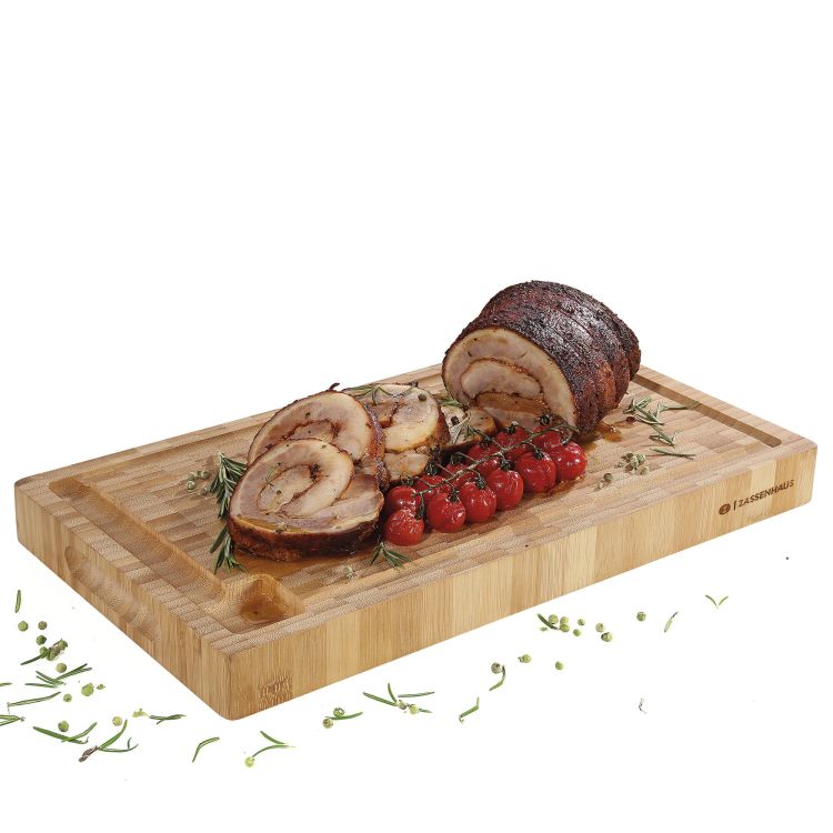 Blok do krojenia, bambus, 45 x 25 x 4 cm  / Zassenhaus