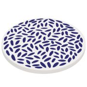 Podkładka pod szklankę, ceramika/korek, śred. 11 cm, krople Nordic / Zassenhaus