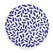 Podkładka pod szklankę, ceramika/korek, śred. 11 cm, krople Nordic / Zassenhaus