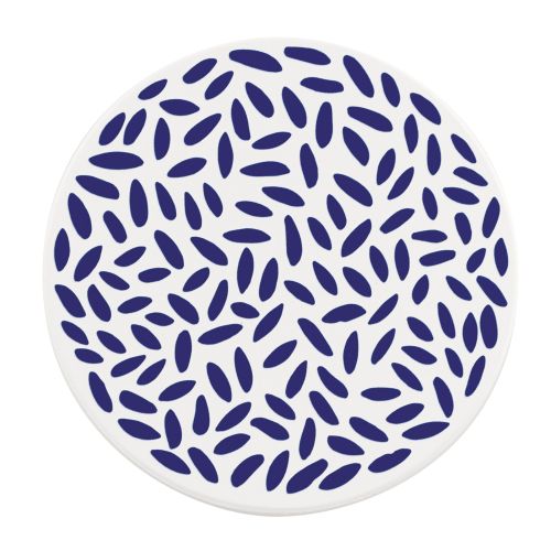 Podkładka pod szklankę, ceramika/korek, śred. 11 cm, krople Nordic / Zassenhaus