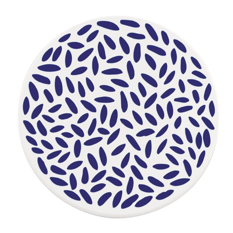 Podkładka pod szklankę, ceramika/korek, śred. 11 cm, krople Nordic / Zassenhaus