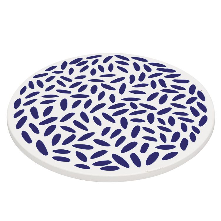 Podkładka pod gorące naczynia, ceramika/korek, śred. 20 cm, krople Nordic / Zassenhaus